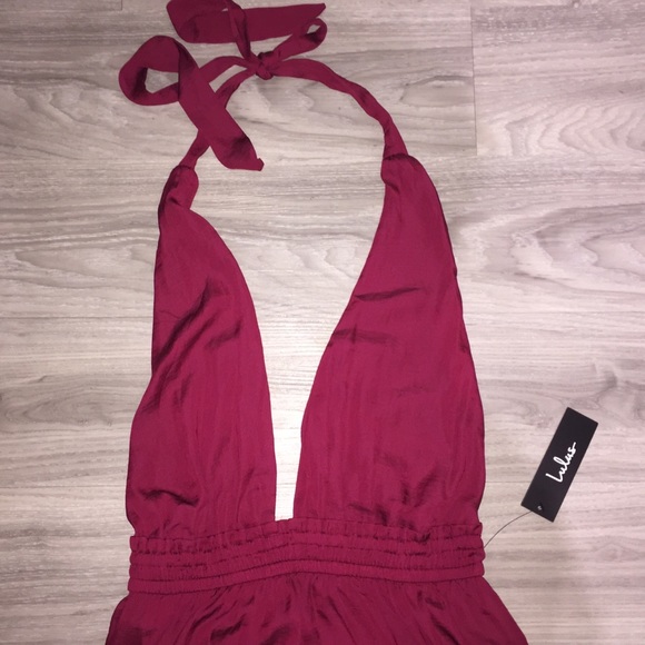 Lulu’s NWT Halter Maxi Dress - Picture 7 of 7